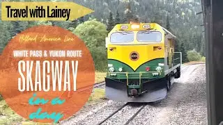 White Pass and Yukon Route Railway in Skagway on Holland America Nieuw Amsterdam Cruise Ship Alaska
