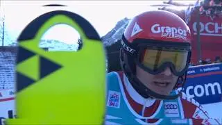 Александр Хорошилов, слалом в Адельбодене, 2nd run