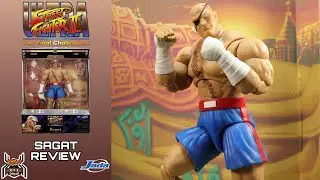 Jada Toys Ultra Street Fighter 2 SAGAT The Final Challengers Deluxe Figure Review