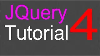 JQuery Tutorial for Beginners - 4 - Click method