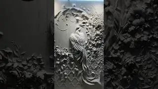 Два художника, а заказ один🙌🏻 Итог-ШЕДЕВР! Барельеф.