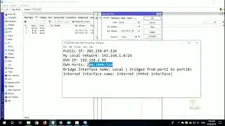 How to Mikrotik RouterBoard Port Forwarding for DVR NVR IP CAMERA IPC XVR JVS KIT