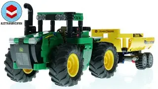 LEGO Technic 42136 John Deere 9620R 4WD Tractor - LEGO Speed Build Review