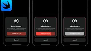 SwiftUI: Delete Account View