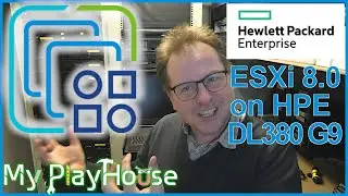 VMware ESXi vSphere 8.0 Install on HPE DL380 Gen9 - 1264