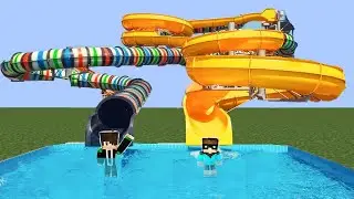 We Went to the Best Aquapark in Minecraft