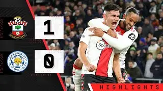 HIGHLIGHTS: Southampton 1-0 Leicester | Premier League