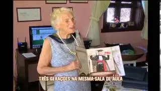 Idosa de 97 anos se forma em Direito junto com filha e neta em Valadares