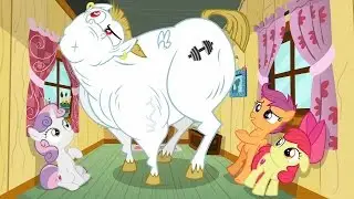 Scootaloo & Bulk Biceps - Have you tried lifting other things? You mean, not dumbbells? No.