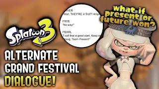 Alternate Grand Festival Results Dialogue Revealed - Splatoon 3