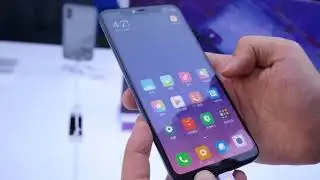 Xiaomi mi8 with underscreen fingerprint scanner