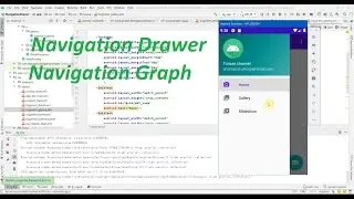 Android Tutorial: Using Navigation Drawer and androidx.navigation
