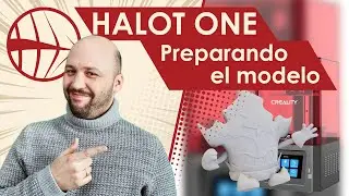 Blender 3.3 - Halot One - Preparando el modelo para imprimir