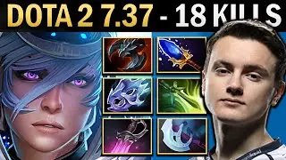 Luna Gameplay Miracle with 18 Kills and Butterfly - Dota 2 7.37