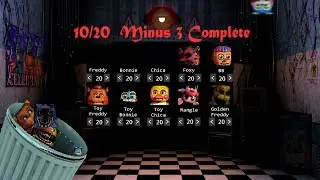 10/20 CLEAR w/  MINUS 3 | FNAF 2