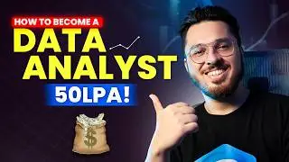 How to become a Data Analyst? | Complete Roadmap for Data Analyst🔥