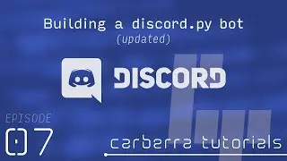 Handling errors - Building a discord.py bot - Part 7