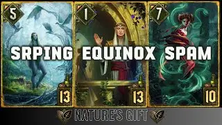 Gwent ~ How Many Spring Equinoxes Do You Need? Yes. | Nature's Gift Symbiosis Deck