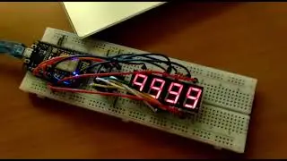 ESP8266 NodeMCU - Controling 4x7 Segment Multi-Digit Display 5641AH