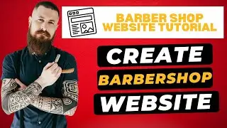 How To Create A Barbershop Website 🔥 - Barbershop Booking Website Tutorial!