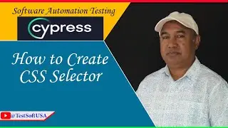 How to create CSS selector in Cypress | TestSoftUSA