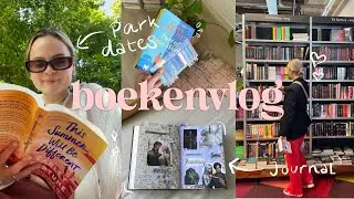 *boekenvlog* magnolia parks lezen, boekjournal middag, boekshoppen & meer 💜