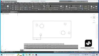 Autocad Circle Tool Practice 1