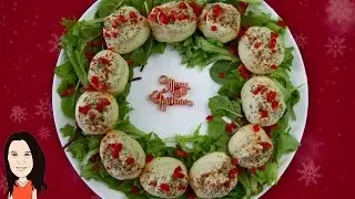 Potato Christmas Wreath - VEGAN CHRISTMAS RECIPE!