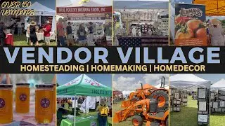 HUGE Vendor Village |  The Homestead Festival 2023