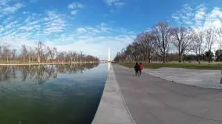 Washington D.C. Before Trump Inauguration 360 VR