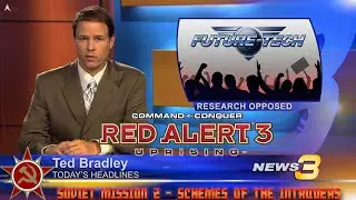 Command and Conquer Red Alert 3 Uprising Soviet Mission 2 - Schemes of the Intruders