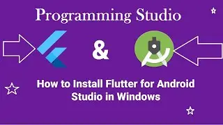 How to install flutter sdk in android studio