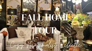 Cozy Fall Home Tour 2024 | Maximalist Home with Thrifted Eclectic Decor