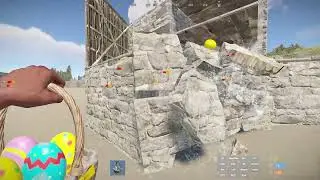 Raiding a hackers base with eggs - Rust Admin