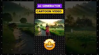 Ai Cartoon Video Generator Free 😍 | Cartoon video kaise banaye ?🤔#cartoonvideo #shorts