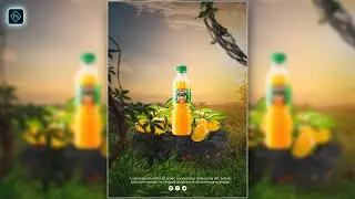 Product Manipulation Banner Design Tutorial in Photoshop