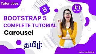 Carousel in Bootstrap | Bootstrap 5.3 in Tamil | Tutor Joes