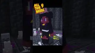 Моя Демоническая Вайфу в AllTheMods 9 #minecraft #mods #atm #occultism