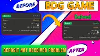 BDG GAME Deposit Problem To Be Paid || मेरा फसा पैसा मैंने कैसे लिया देख लो ।। Big Daddy Game