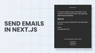 Send Emails From Your Next.js App With Sendgrid
