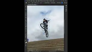 Wrap text around subject in photoshop 2024 