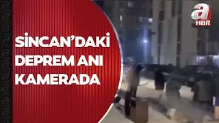 Sincan Uygur Özerk Bölgesinde 7,1'lik deprem! Panik anları kamerada... | A Haber