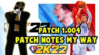 NBA 2K22 PATCH 1.004 PATCH NOTES MY WAY - DASHBOARDING, INVITES, AND REC FIXED?