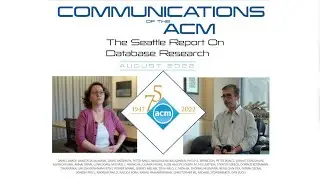 August 2022 CACM: The Seattle Report on Database Research