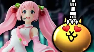 Unlocking SAKURA MIKU in Battle Cats! (Hatsune Miku Collab)