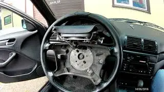 Как снять руль с BMW 3кузов e 46