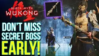 Black Myth Wukong - How To Unlock the Two Secret Waterfall Bosses & Best Weapon Early!