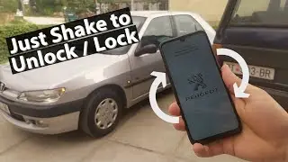 How to Unlock any Car Using a Smartphone | Arduino esp8266 WeMos D1 mini DIY Project