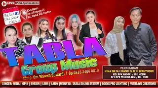 🔴Live Tabla Group Music | Pernikahan Rina & Jeje | Karangsari - Waled - Cirebon | Season Malam
