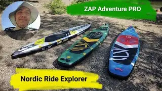 Сравнение сапов ZAP Adventure PRO 14' vs Nordic Ride Explorer 14'. Рассказ разработчика и владельца.
